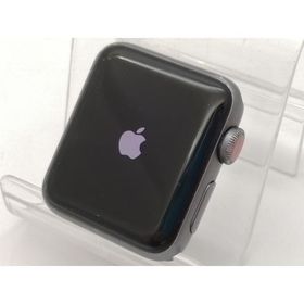 【中古】Apple Apple Watch Series3 Cellular 38mm スペースグレイアルミケース (バンド無し)【大須2】保証期間１ヶ月【ランクC】