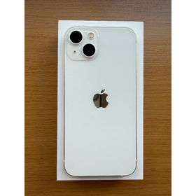 アップル(Apple)のiPhone 13 128GB スターライト SIMフリー バッテリー75%(スマートフォン本体)