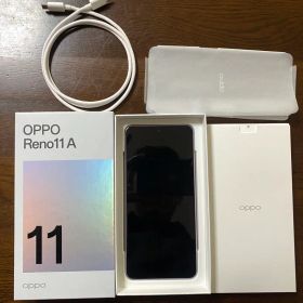 【使用短め美品】OPPO Reno11 A コーラルパープル +充電ケーブル