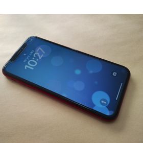Apple iPhone XR レッド 64GB バッテリー残量89%(スマートフォン本体)