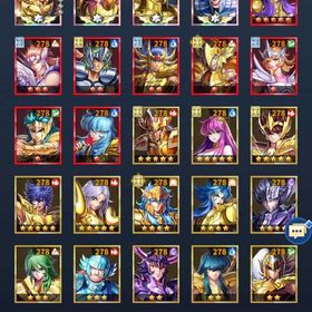 聖闘士星矢引退するのでお譲りします（値段交渉可）聖闘士星矢レジェンドオブジャスティス廃課金アカウント時間があまりとれないため引退 総合137 聖闘士星矢レジェンドオブジャスティスアカウント販売！アカウント販売総課金額70万円以上 VIP14 格安 引退アカウント引退垢レベル510引退垢引退アカ破格35M引退垢アカウント販売アカウント販売サガ善2凸 サガ悪 ソレント ミスティ6凸 デスマスク4凸 バルゴ瞬4...