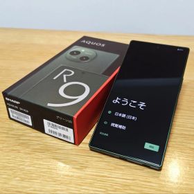 AQUOS R9 SH-M28 SIMフリー グリーン スマートフォン