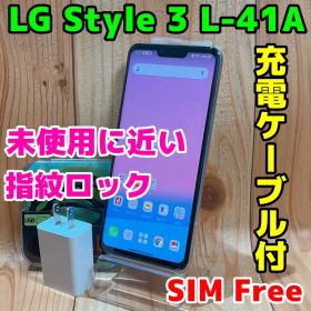 美品 SIMフリー 本体 LG Style 3 L-41A 64 GB 031