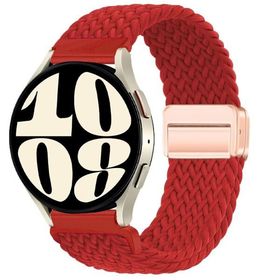 磁気編組 コンパチブル Samsung Galaxy Watch 6/6 Classic/5/5 pro/4/4 Classic/3 41mm/Active 2/Active for Amazfit gtr 42mm/g