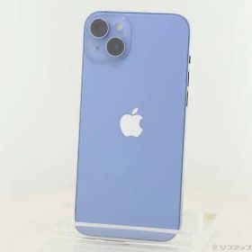 〔中古品〕 iPhone14 Plus 128GB ブルー MQ4H3J／A SIMフリー【276】