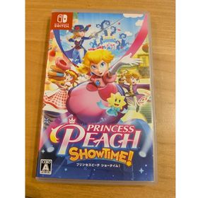 ニンテンドウ(任天堂)のプリンセスピーチ Showtime！(家庭用ゲームソフト)