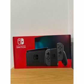ニンテンドースイッチ(Nintendo Switch)のNintendo Switch グレー ケース付(家庭用ゲーム機本体)