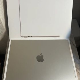 MacBook air m2チップ 13.6インチ 8GB 256GB ゴールド