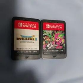 ドラゴンクエストビルダーズ2 &スプラトゥーン2 ソフトのみ 【ジャンク品】