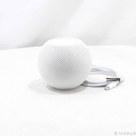 【中古】Apple(アップル) HomePod mini ホワイト MY5H2J／A 【262-ud】