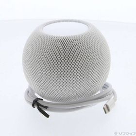 【中古】Apple(アップル) HomePod mini ホワイト MY5H2J／A 【276-ud】