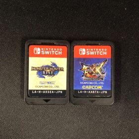 中古 Switch モンスターハンター ライズ ダブルクロス セット