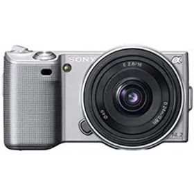 【中古】「非常に良い」ソニー SONY デジタル一眼α NEX-5 薄型広角レンズキット シルバー NEX-5A/S