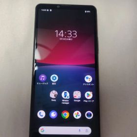 良品 SIMフリー Xperia 10 IV SOG07 ブラック 完済済