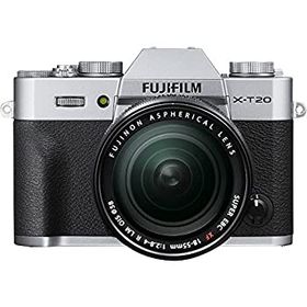 【中古】「非常に良い」FUJIFILM ミラーレス一眼カメラ X-T20 レンズキットシルバー X-T20LK-S