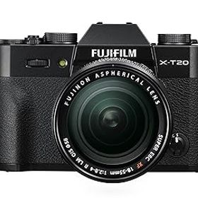 【中古】［非常に良い］富士フイルム(FUJIFILM) ミラーレス一眼カメラ X-T20 レンズキットブラック X-T20LK-B