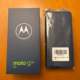 新品未使用moto g52j 5G II 128GB インクブラック