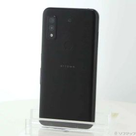 【中古】FUJITSU(富士通） arrows We 64GB ブラック FCG01 au SIMフリー 【305-ud】