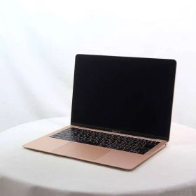 ソフマップ 〔中古品〕 MacBook Air 13.3-inch Mid-2019 MVFN2J／A Core_i5 1.6GHz 8GB SSD256GB ゴールド 〔10.15 Catalina〕【196】