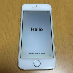 アイフォーン(iPhone)のApple iPhone 5s シルバー 本体(スマートフォン本体)