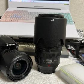 【美品】Nikon D3300 デジタル一眼レフカメラ レンズ2本セット