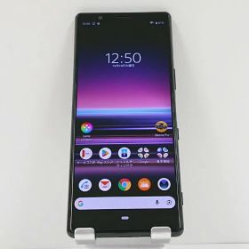 Xperia 5 SOV41 au ブラック 送料無料 本体 c15987 【中古】