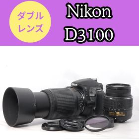 ニコン Nikon D3100 ダブルレンズ♡スマホ転送♡一眼レフカメラ