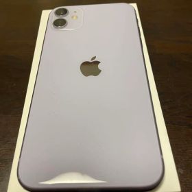 ★★★ Apple iPhone 11 128GB パープル 中古 ★★★