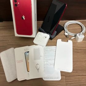 iPhone11 128GB本体 レッド 赤