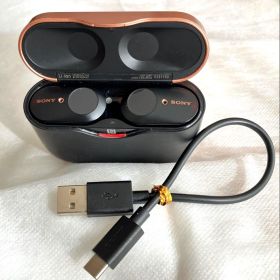ソニー WF-1000XM3 ワイヤレス ノイズキャンセリング 重低音 取説有り