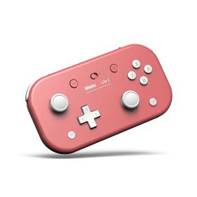 Lite 2 Switch、Switch Lite、Android、Raspberry Pi（ピンク）用のBluetoothゲームパッド