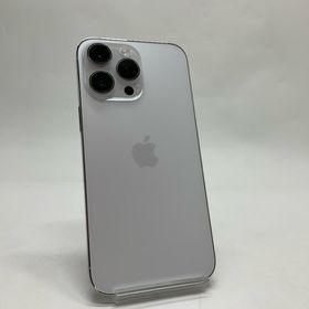 アップル(Apple)の【全額返金保証】【最速発送】Apple iPhone iPhone 14 Pro Max 128GB シルバー Softbank 美品 動作確認済(スマートフォン本体)