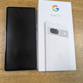Google Pixel 7a 白 SIMフリー 美品 箱、充電ケーブルも有り