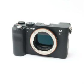 【中古】 《良品》 SONY α7C ボディ ILCE-7C ブラック 【SDスロットホットシューバネ部品交換/各部点検済】 [ デジタルカメラ ]
