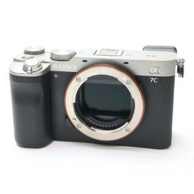 【中古】 《並品》 SONY α7C ボディ ILCE-7C シルバー 【背面外装カバー部品交換/各部点検済】 [ デジタルカメラ ]