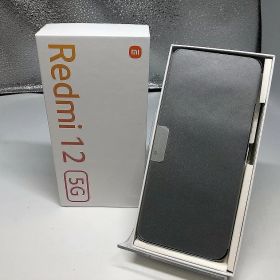 【期間限定セール】シャオミ Xiaomi Redmi 12 5G ポーラーシルバー XIG03 【中古】