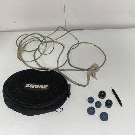 【ジャンク品】SHURE シュア SE215 クリア ケース付き