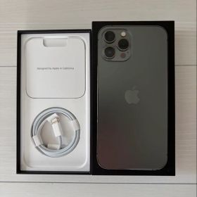 美品 iPhone12 promax グラファイト 256GB本体
