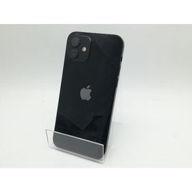【中古】Apple docomo 【SIMロック解除済み】 iPhone 12 64GB ブラック MGHN3J/A【柏】保証期間１週間【ランクC】