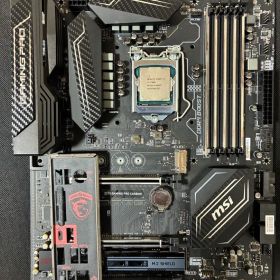 Corei7 7700k &MSI Z270 GAMING PRO CARBON