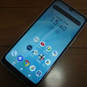 アローズ(arrows)のarrows we2 ライトブルー au FCG02 4GB 64GB(スマートフォン本体)