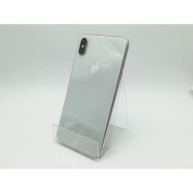 【中古】Apple au 【SIMロック解除済み】 iPhone XS Max 256GB シルバー MT6V2J/A【柏】保証期間１週間【ランクC】