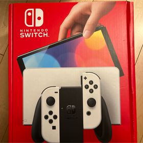 ニンテンドースイッチ(Nintendo Switch)のケース&マリオRPG付！Nintendo Switch 有機ELモデル(家庭用ゲーム機本体)