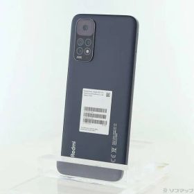 〔中古品〕 Redmi Note 11 64GB グラファイトグレー 2201117TL SIMフリー【269】