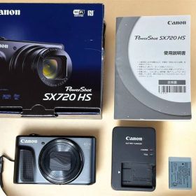 Canon PowerShot SX720 HS ブラック 美品