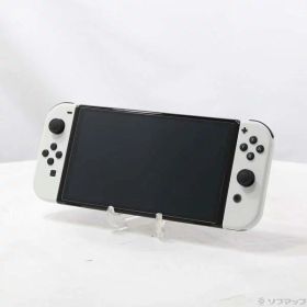 【中古】Nintendo(任天堂) Nintendo Switch 有機ELモデル Joy-Con(L)／(R) ホワイト 【297-ud】