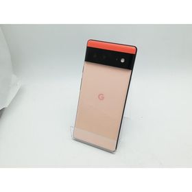 【中古】Google au 【SIMフリー】 Pixel 6 カインダコーラル 8GB 128GB GR1YH【柏】保証期間１ヶ月【ランクA】