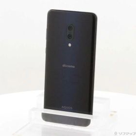 【中古】SHARP(シャープ) AQUOS zero2 256GB アストロブラック SH-01M docomoロック解除SIMフリー 【344-ud】