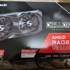 ASRock AMD Radeon RX6600 GDDR6 8GB 搭載