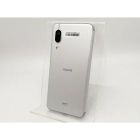【中古】SHARP 楽天モバイル 【SIMフリー】 AQUOS sense3 lite シルバーホワイト SH-RM12【大須2】保証期間1ヶ月【ランクC】